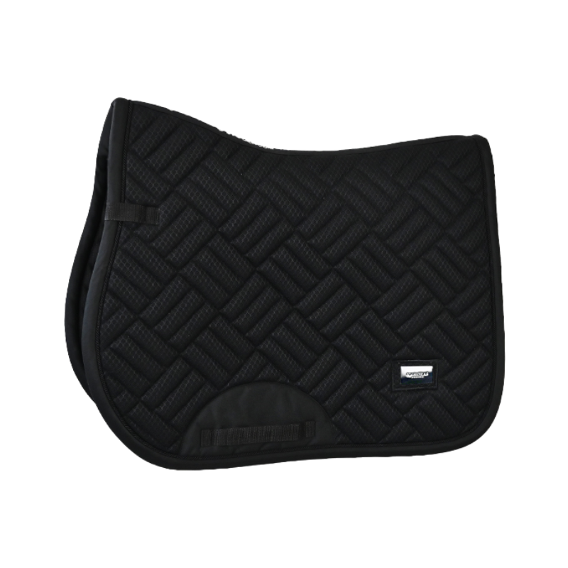 Equestrian Stockholm - Tapis de selle Modern Mesh Black noir | - Ohlala