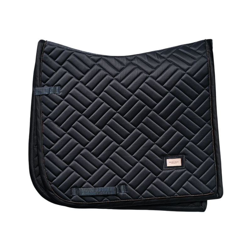 Equestrian Stockholm - Tapis de dressage Modern Dark Ocean marine | - Ohlala