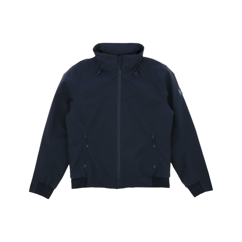 Equithème - Blouson court femme Alina marine | - Ohlala