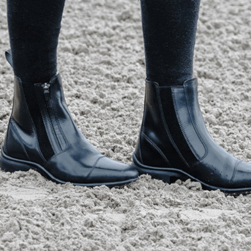 Equithème - Boots unisexe Sporty Zip noir | - Ohlala