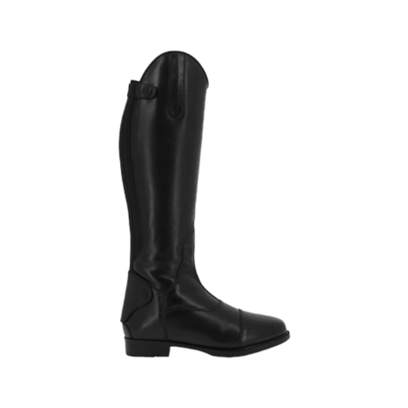 Equithème - Bottes enfant sans lacets noir | - Ohlala