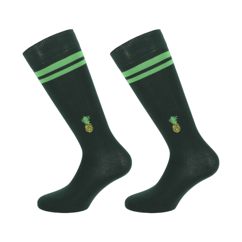 Equithème - Chaussettes d'équitation Nikita vert foncé (x1) | - Ohlala