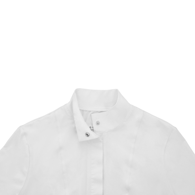 Equithème - Chemise manches longues femme Julie blanc | - Ohlala