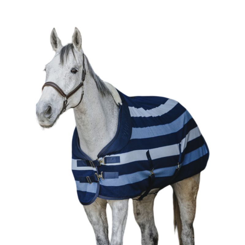 Equithème - Chemise polaire Confortec marine 160g | - Ohlala