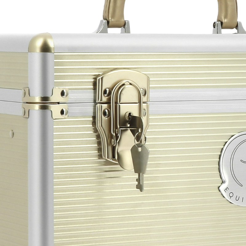 Equithème - Coffre de pansage Je t'aime amande | - Ohlala