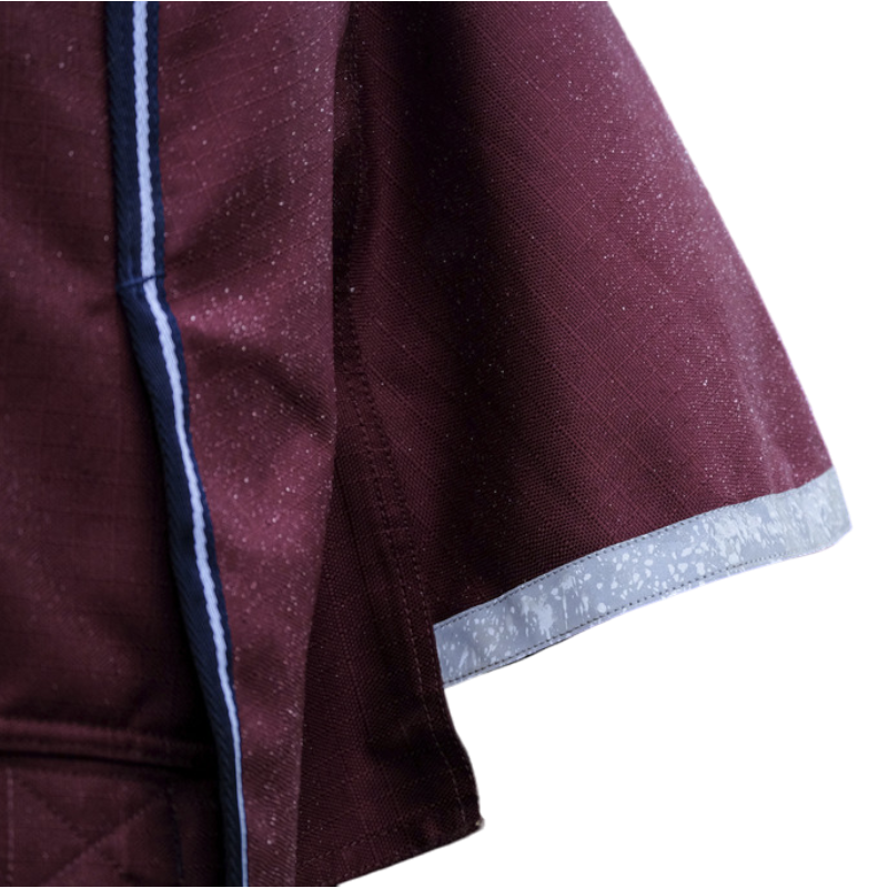 Equithème - Couverture d'extérieur Tyrex 1200D Combo bordeaux 200g | - Ohlala