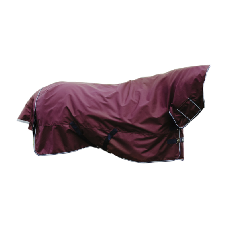 Equithème - Couverture d'extérieur Tyrex 1200D Combo bordeaux 200g | - Ohlala