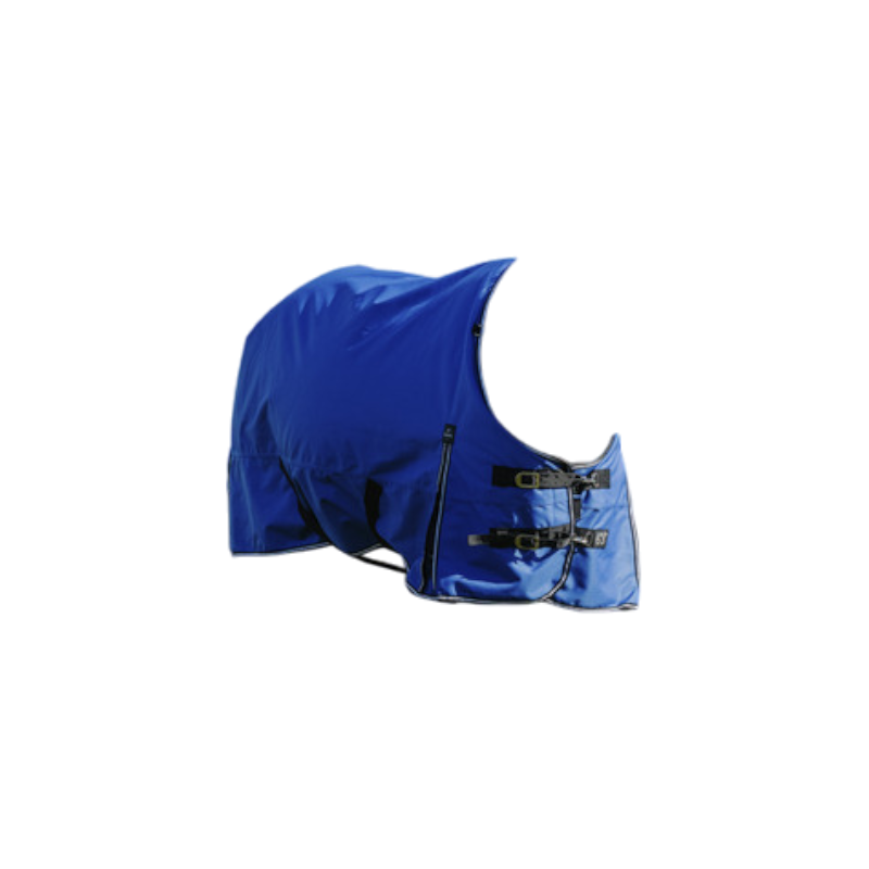 Equithème - Couverture d'extérieur Tyrex Aisance 1200D bleu roi 50g | - Ohlala