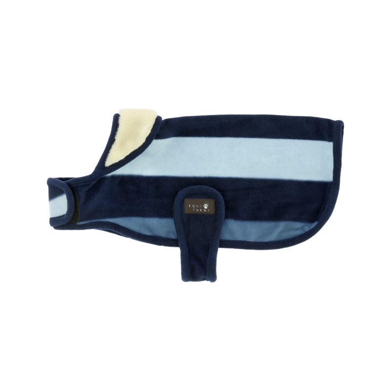 Equithème - Couverture pour chien New Market marine | - Ohlala