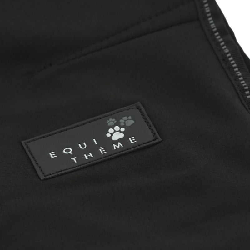 Equithème - Couverture pour chien Softshell noir 0g | - Ohlala