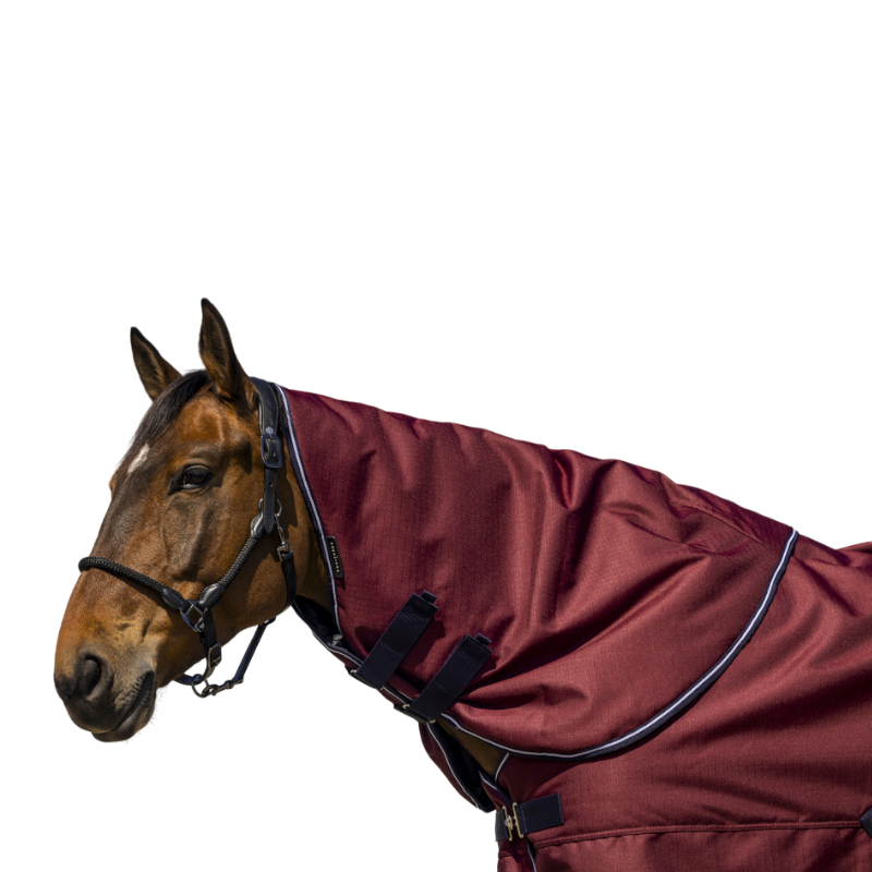 Equithème - Couvre-cou Tyrex 1200D bordeaux 0g | - Ohlala