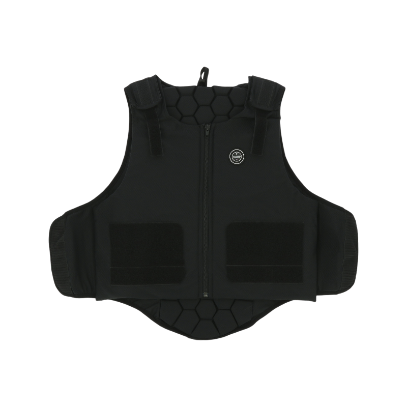 Equithème - Dorsale enfant Hexaflex noir | - Ohlala