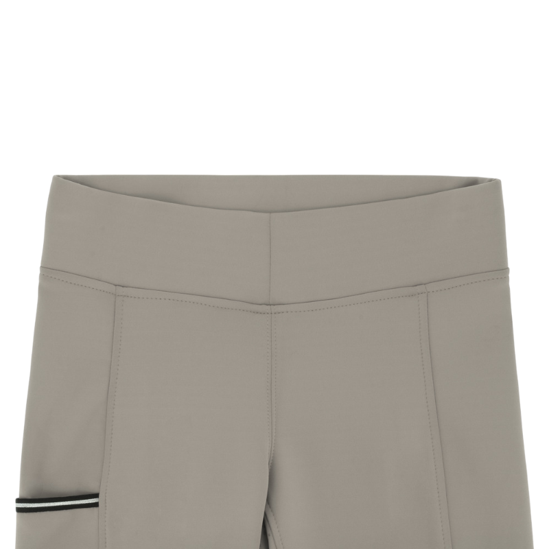 Equithème - Legging d'équitation femme Brigitte taupe | - Ohlala