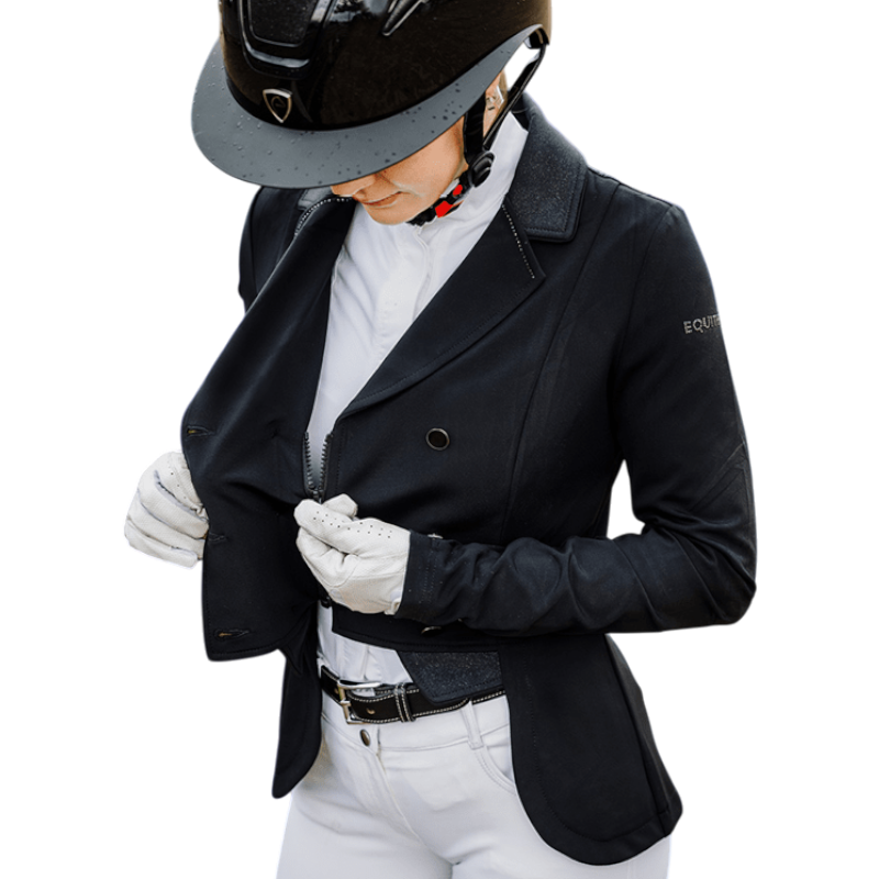 Equithème - Frac de dressage femme Munich noir | - Ohlala
