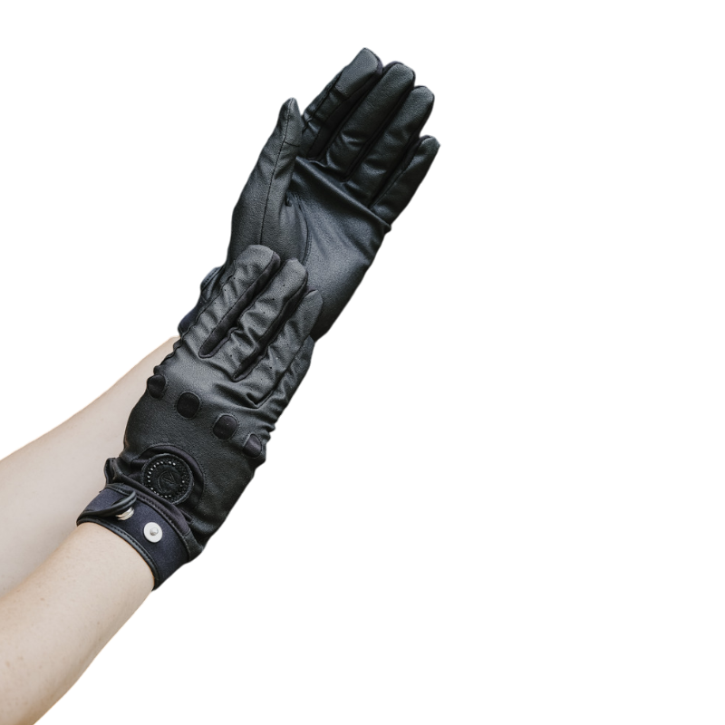 Equithème - Sac à dos Je t'aime noir | - Ohlala