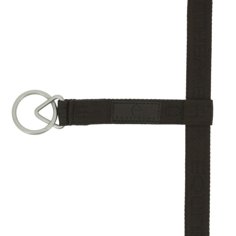 Equithème - Licol Nylon Jacquard marron | - Ohlala