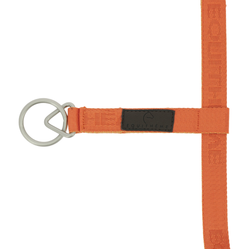 Equithème - Licol Nylon Jacquard orange | - Ohlala