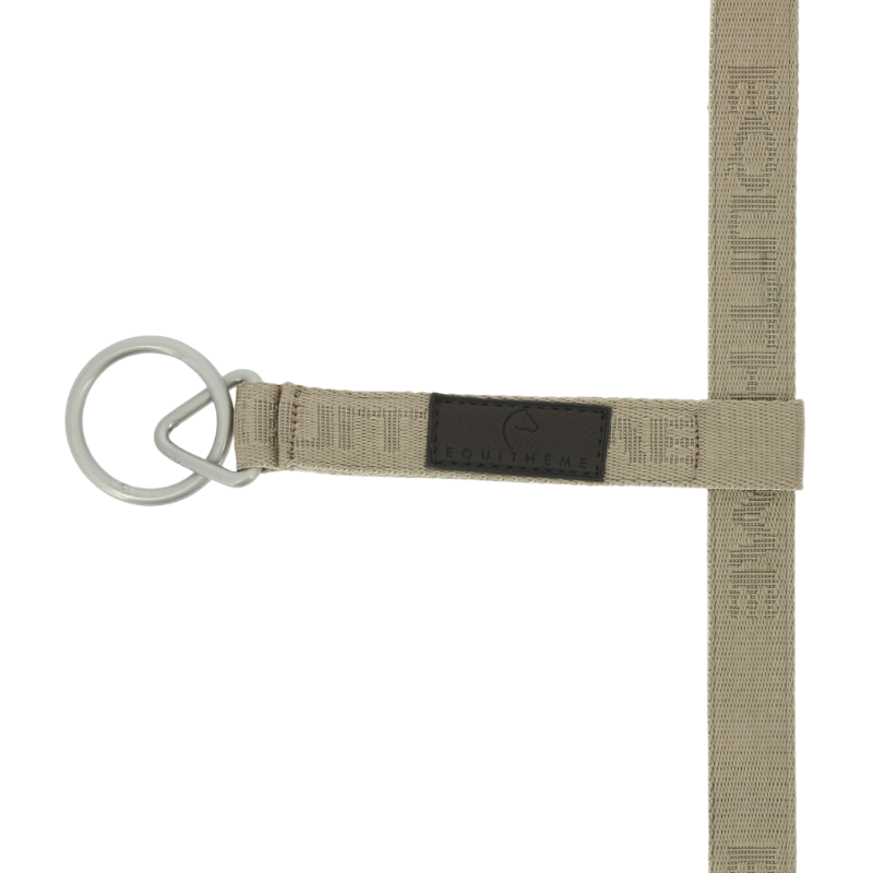 Equithème - Licol Nylon Jacquard taupe | - Ohlala