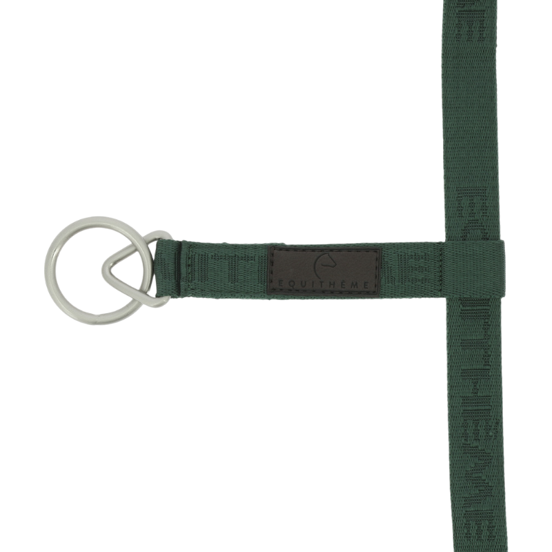 Equithème - Licol Nylon Jacquard vert | - Ohlala