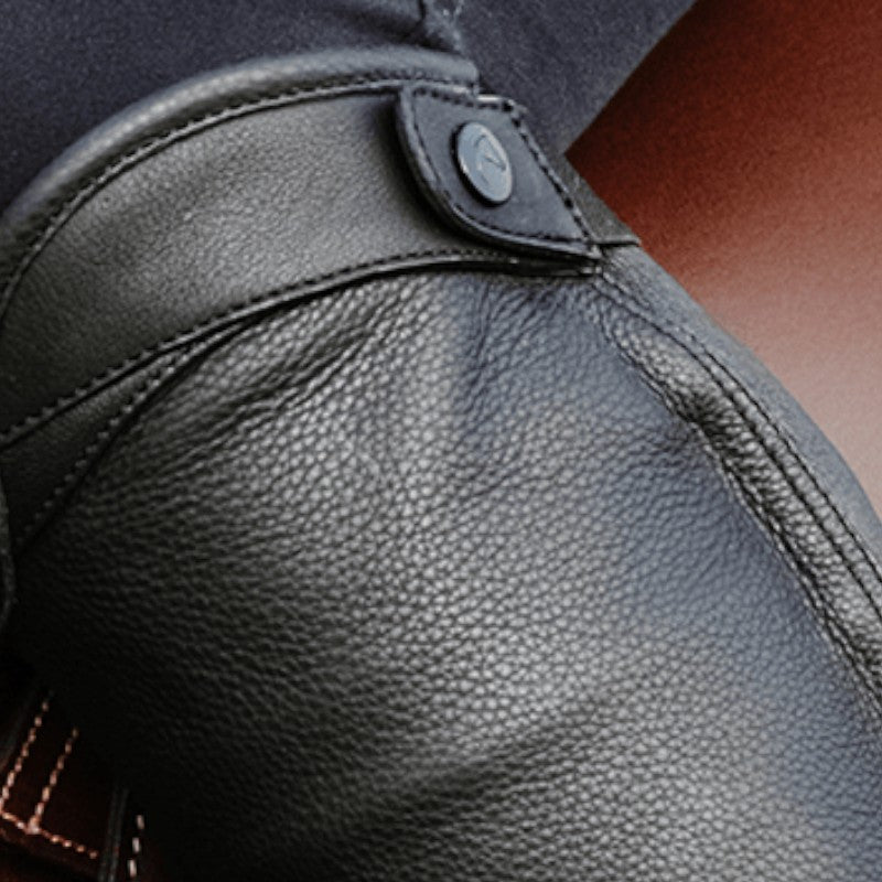 Equithème - Mini-chaps unisexe Select noir | - Ohlala