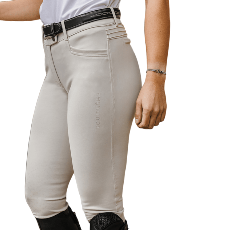 Equithème - Pantalon d'équitation femme Jessie beige | - Ohlala
