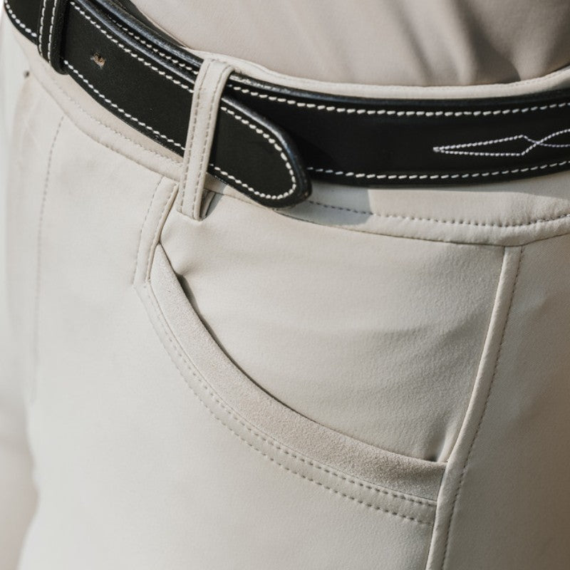 Equithème - Pantalon d'équitation homme Sam beige | - Ohlala