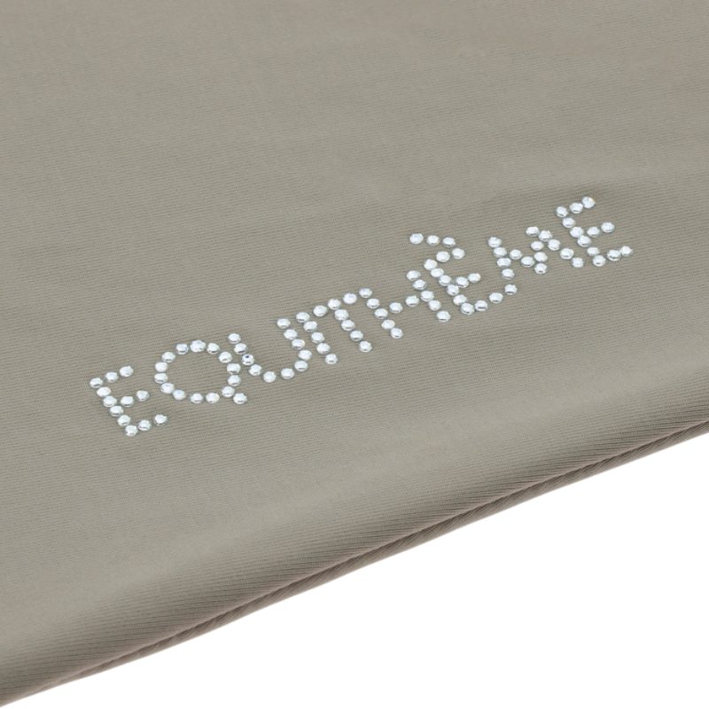 Equithème - Polo manches longues femme Estoril taupe | - Ohlala