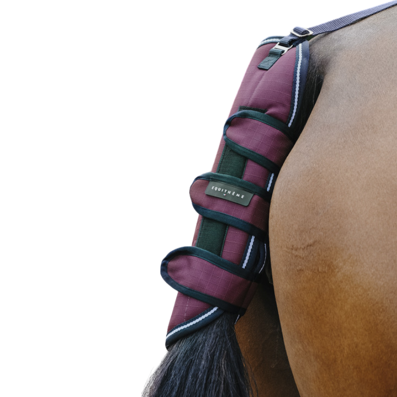 Equithème - Protège-queue Tyrex 1200D bordeaux | - Ohlala