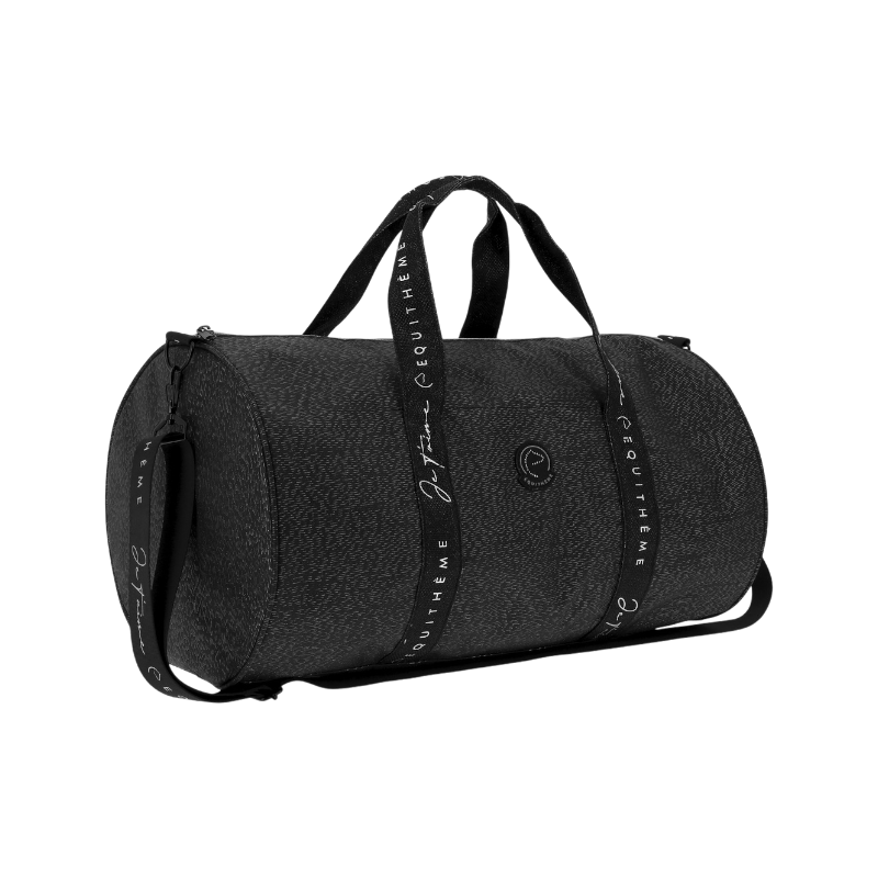 Equithème - Sac Bowling Je t'aime noir | - Ohlala