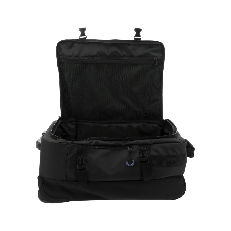 Equithème - Sac de voyage à roulettes Urban petit modèle noir | - Ohlala