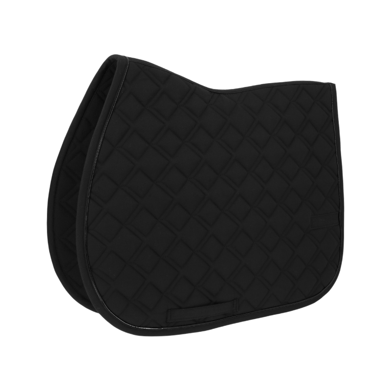 Equithème - Tapis de selle Mirror Je t'aime noir | - Ohlala