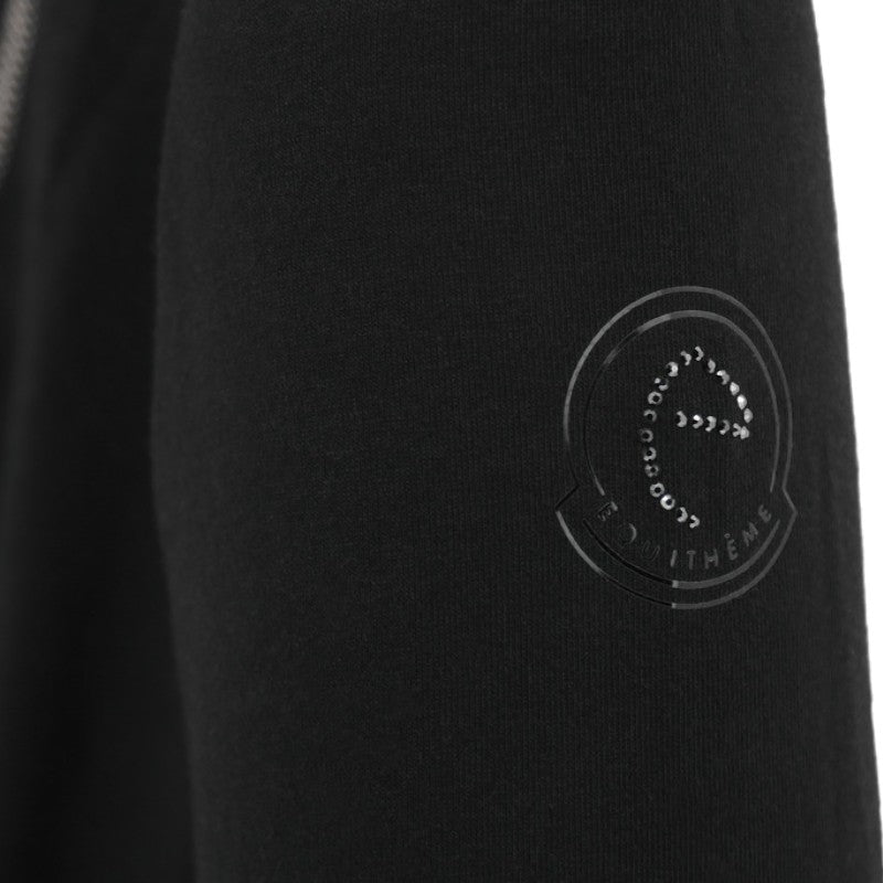 Equithème - T-shirt manches longues Stella Je t'aime noir | - Ohlala