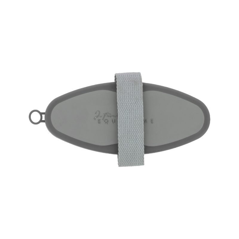 Equithème - Brosse douce Je t'aime strass gris | - Ohlala