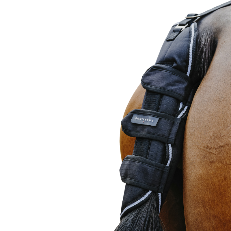Equithème - Protège-queue Tyrex 600D noir | - Ohlala