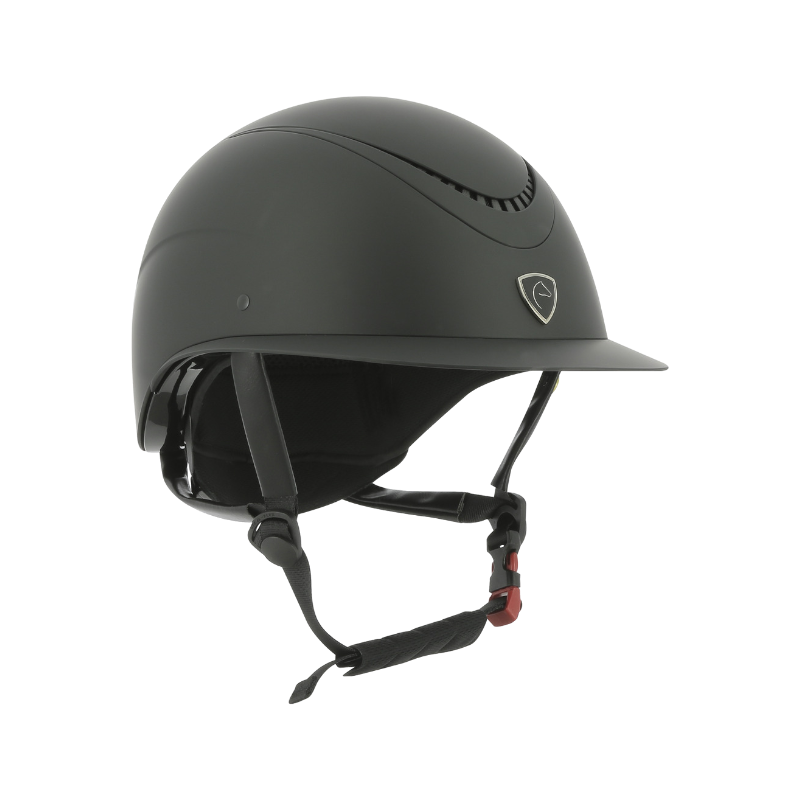 Equithème - Casque Wings noir mat | - Ohlala