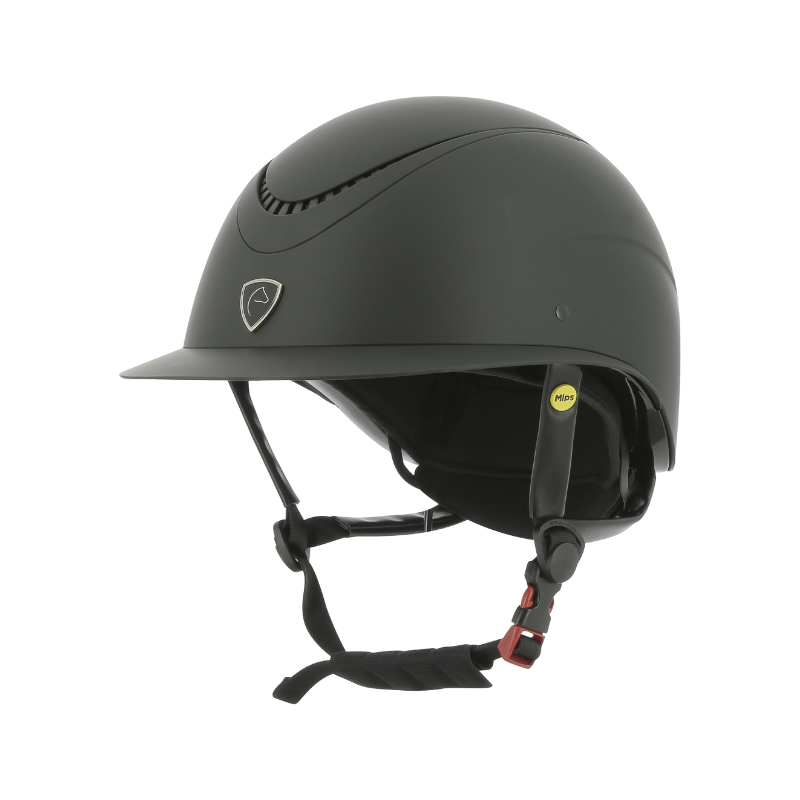 Equithème - Casque Wings noir mat | - Ohlala