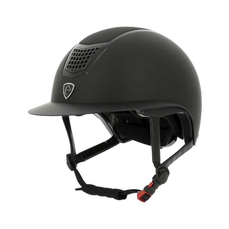 Equithème - Casque d'équitation Airy L noir/ noir | - Ohlala