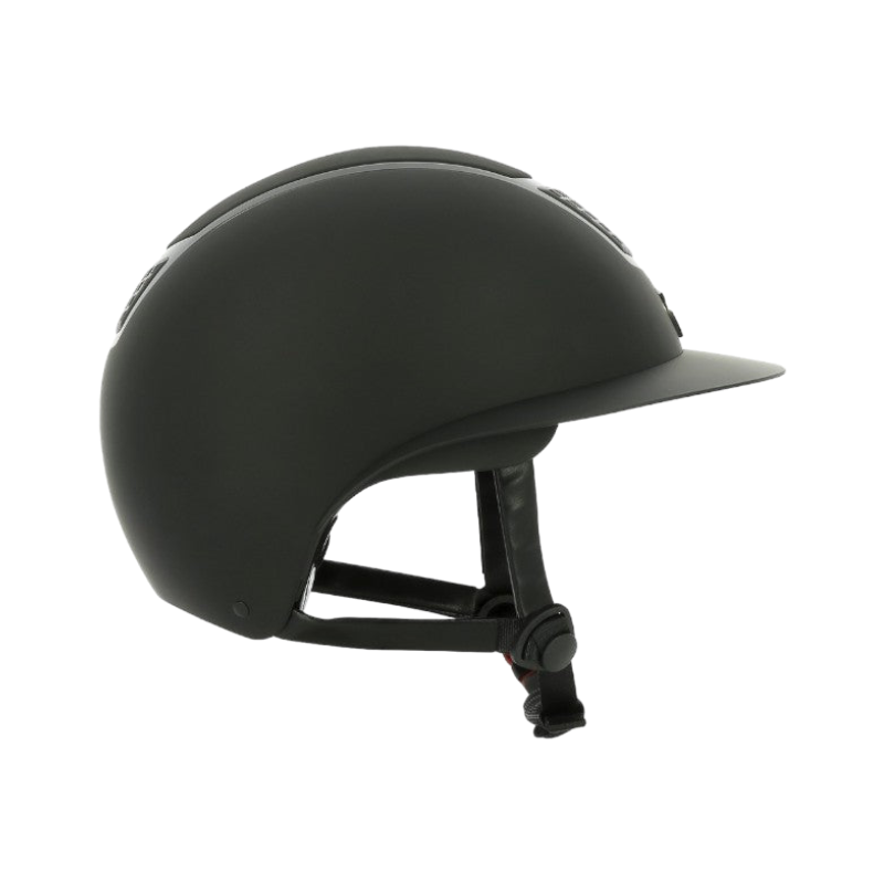 Equithème - Casque d'équitation Airy L noir/ noir | - Ohlala