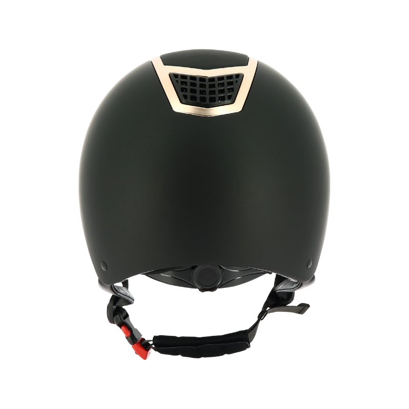 Equithème - Casque d'équitation Airy rose gold/ noir | - Ohlala