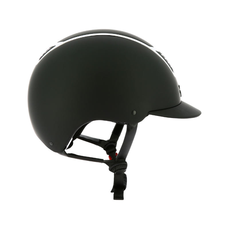 Equithème - Casque d'équitation Airy silver/ noir | - Ohlala