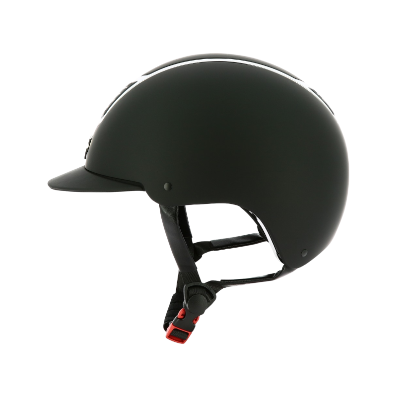 Equithème - Casque d'équitation Airy silver/ noir | - Ohlala