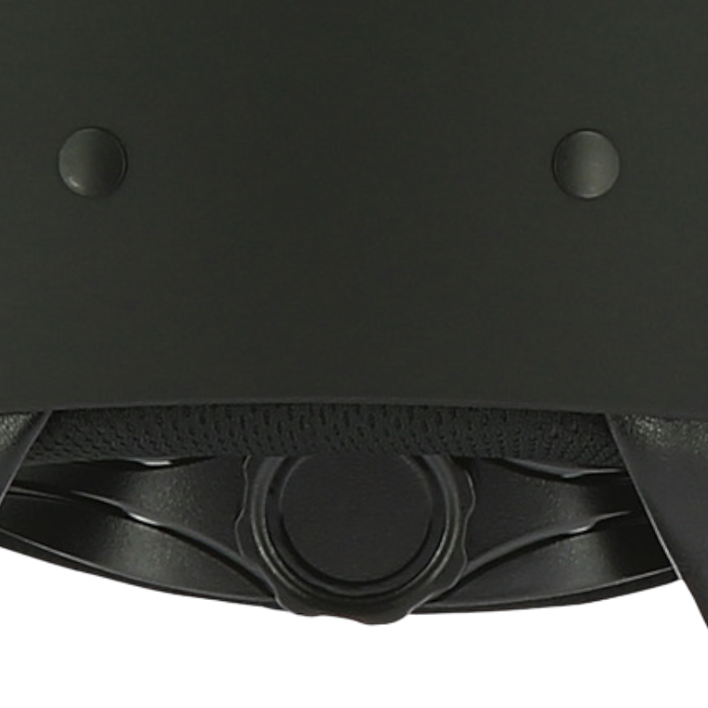 Equithème - Casque d'équitation visière large Glint matt noir | - Ohlala