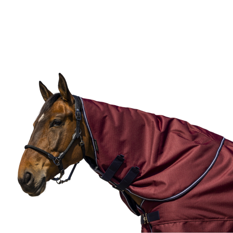 Equithème - Couvre-cou Tyrex 1200D 200g bordeaux | - Ohlala