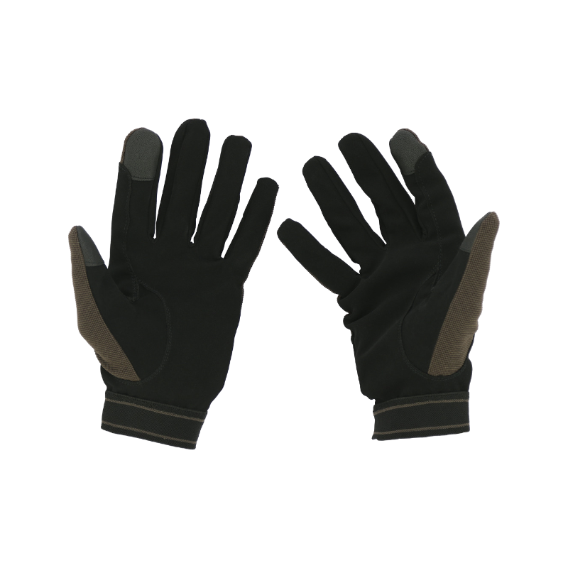 Equithème - Gants Mesnil brun | - Ohlala