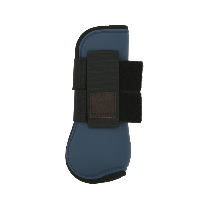 Equithème - Guêtres protège-tendons marine | - Ohlala
