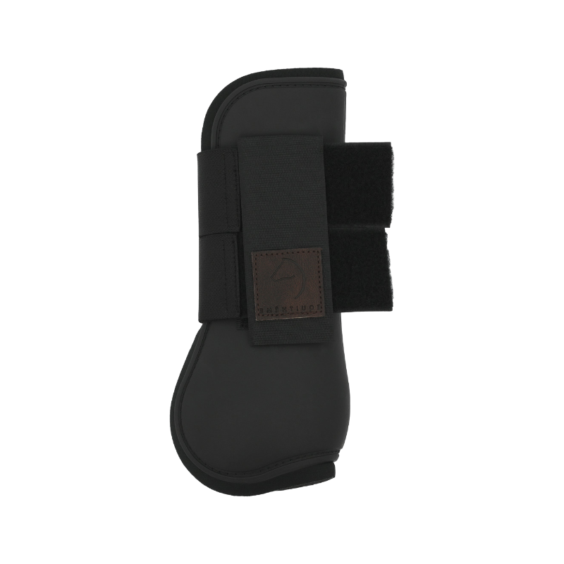 Equithème - Guêtres protège-tendons noir | - Ohlala