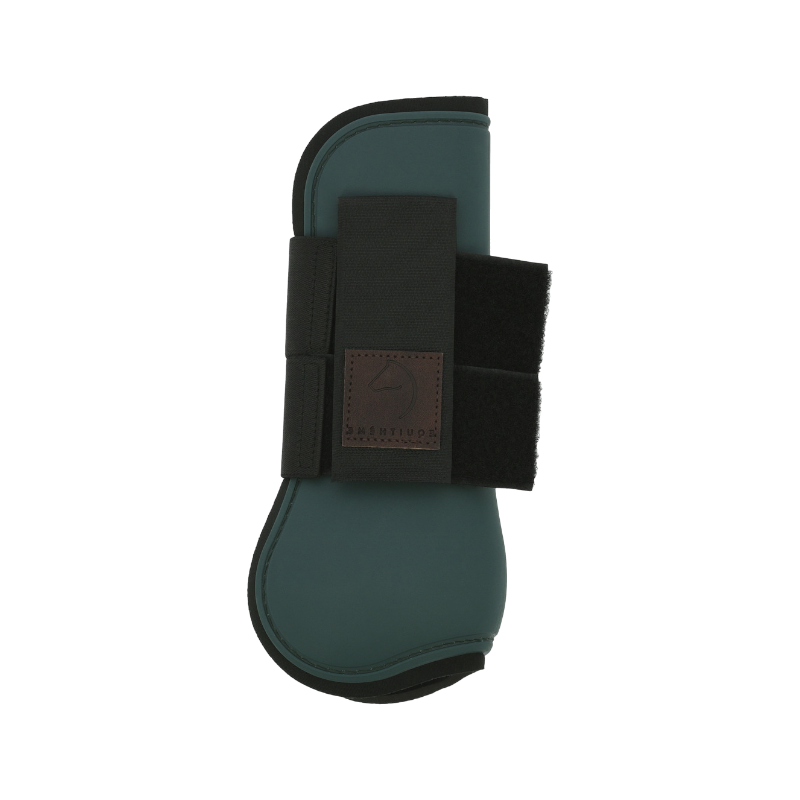 Equithème - Guêtres protège-tendons vert | - Ohlala