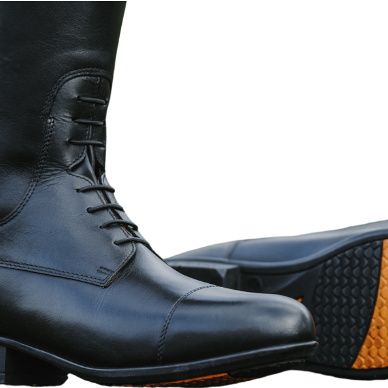 Equithème - Bottes d'équitation New Primera noir | - Ohlala