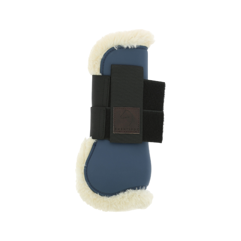 Equithème - Guêtres Boa marine | - Ohlala