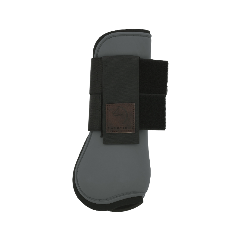 Equithème - Guêtres protège-tendons gris | - Ohlala